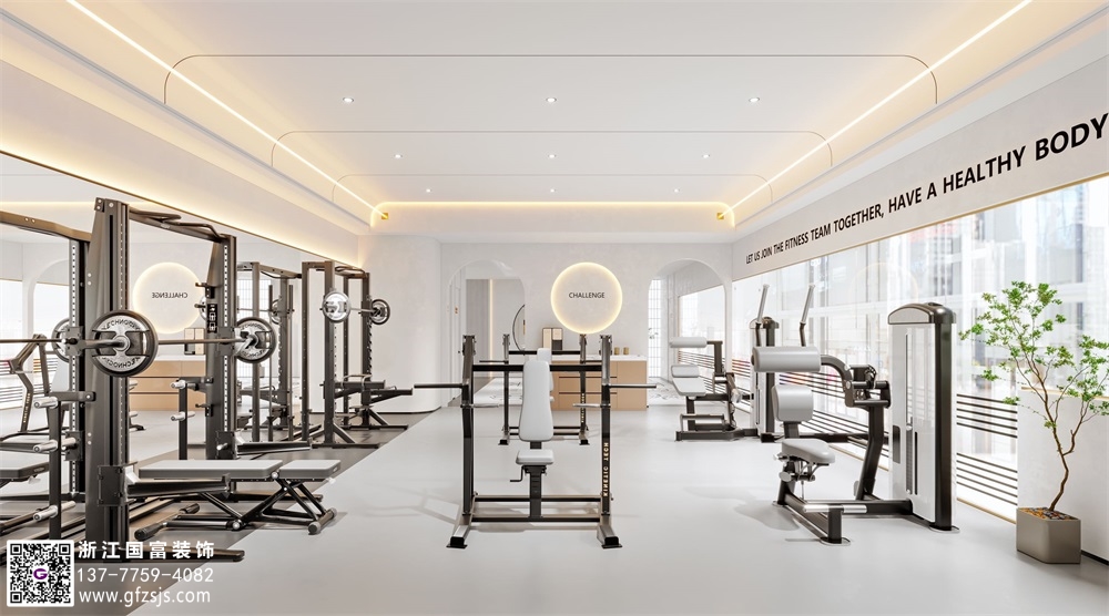 恭祝杭州西湖区健身房装修设计开工大吉